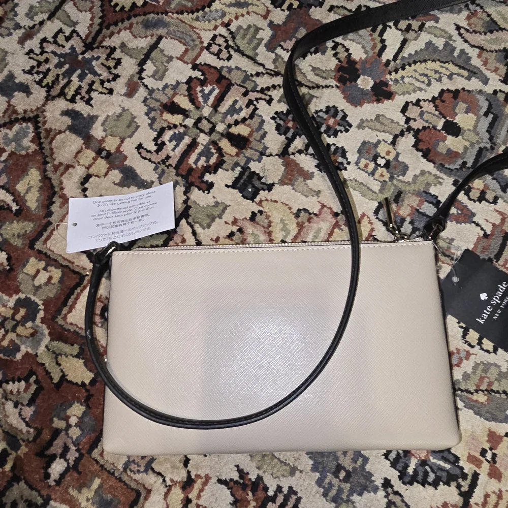 Kate Spade Sadie Crossbody Bag In With Cream Insert - Picture 4 of 7
